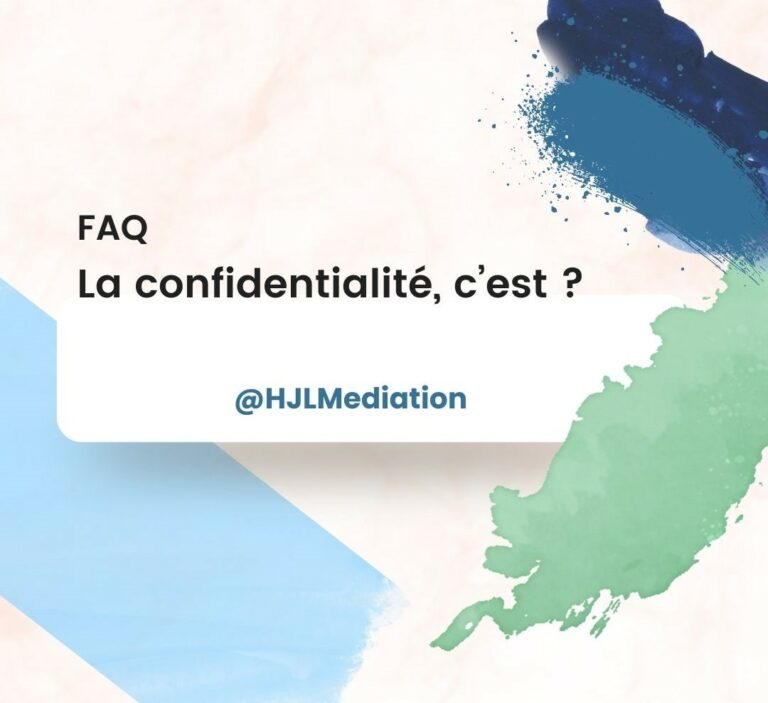 confidentialité chez HJLMediation